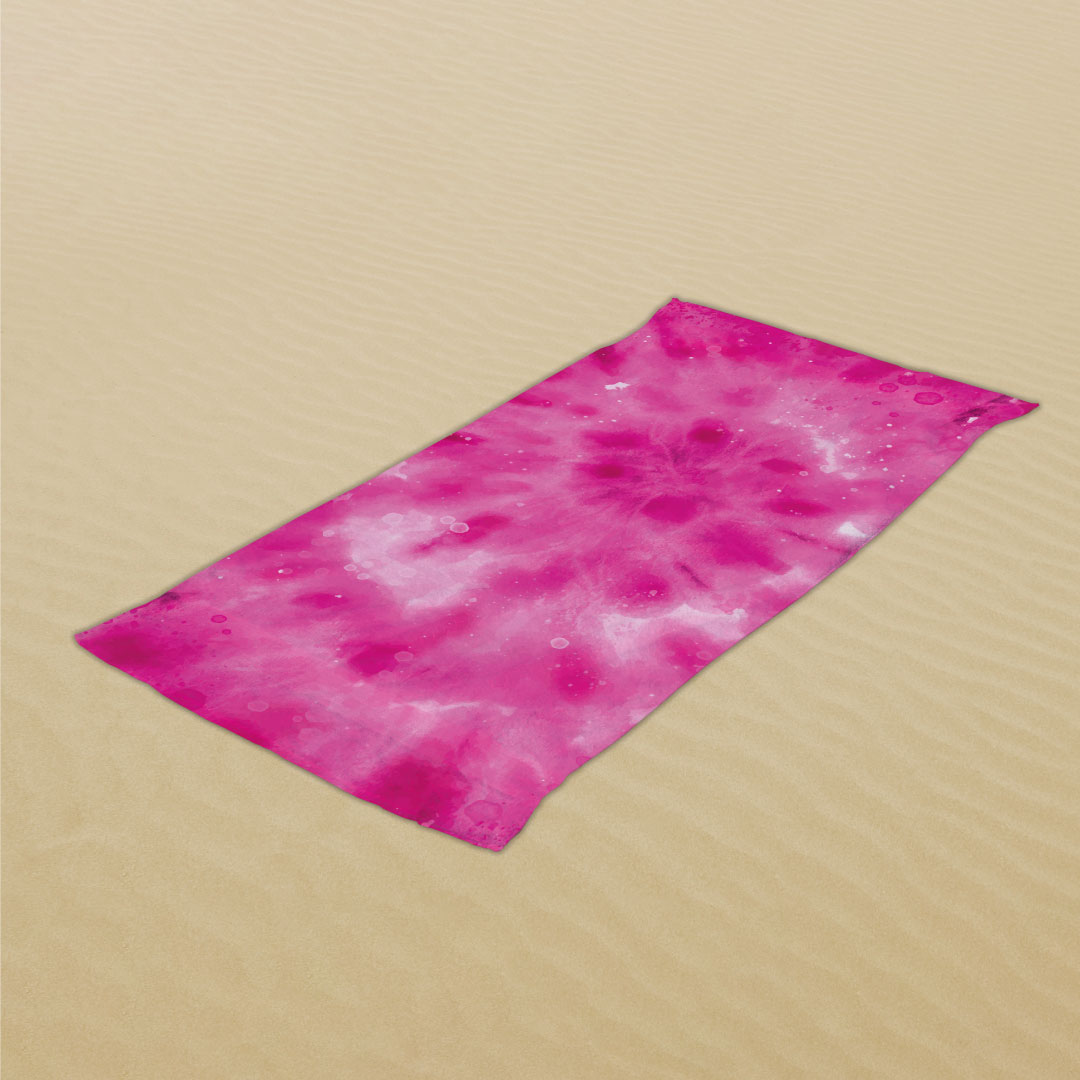 telo mare fucsia personalizzabile