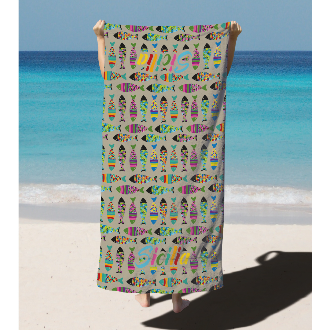 fish telo mare personalizzabile