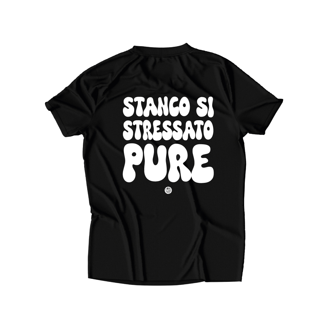 Stanco & Stressato stanco e stressato maglietta divertente