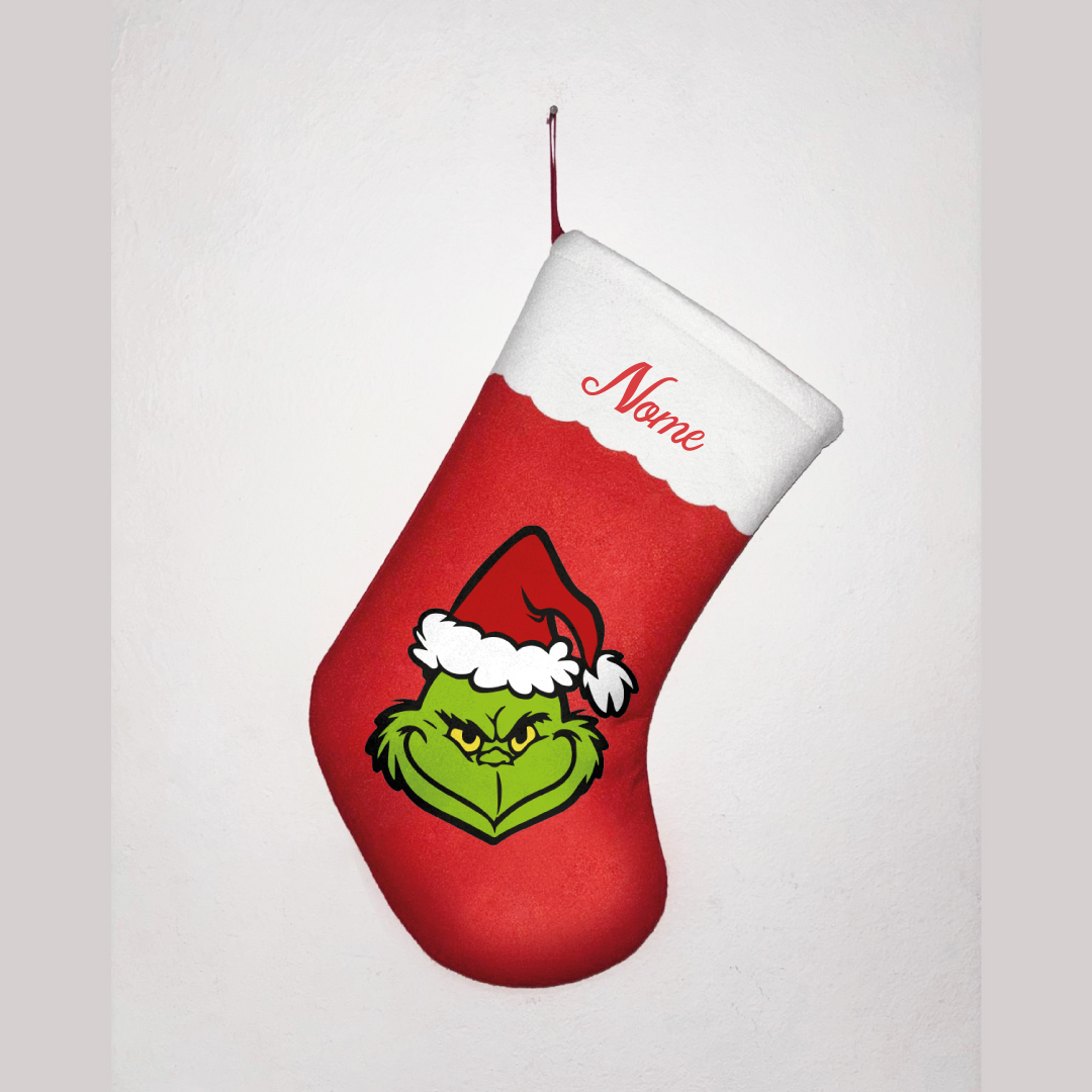 Calza Grinch Face